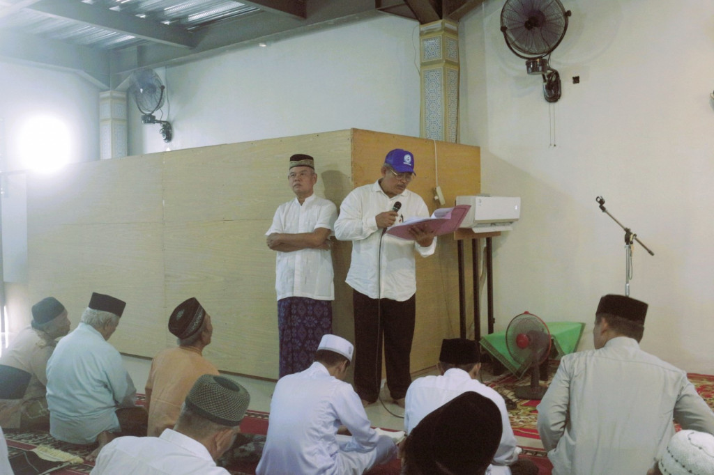 Kegiatan Pengenalan Agen Pemulihan IBM Tri Guna Jaya Dalung sekaligus Sosialisasi P4GN Kepada Warga Muslim di Desa Dalung